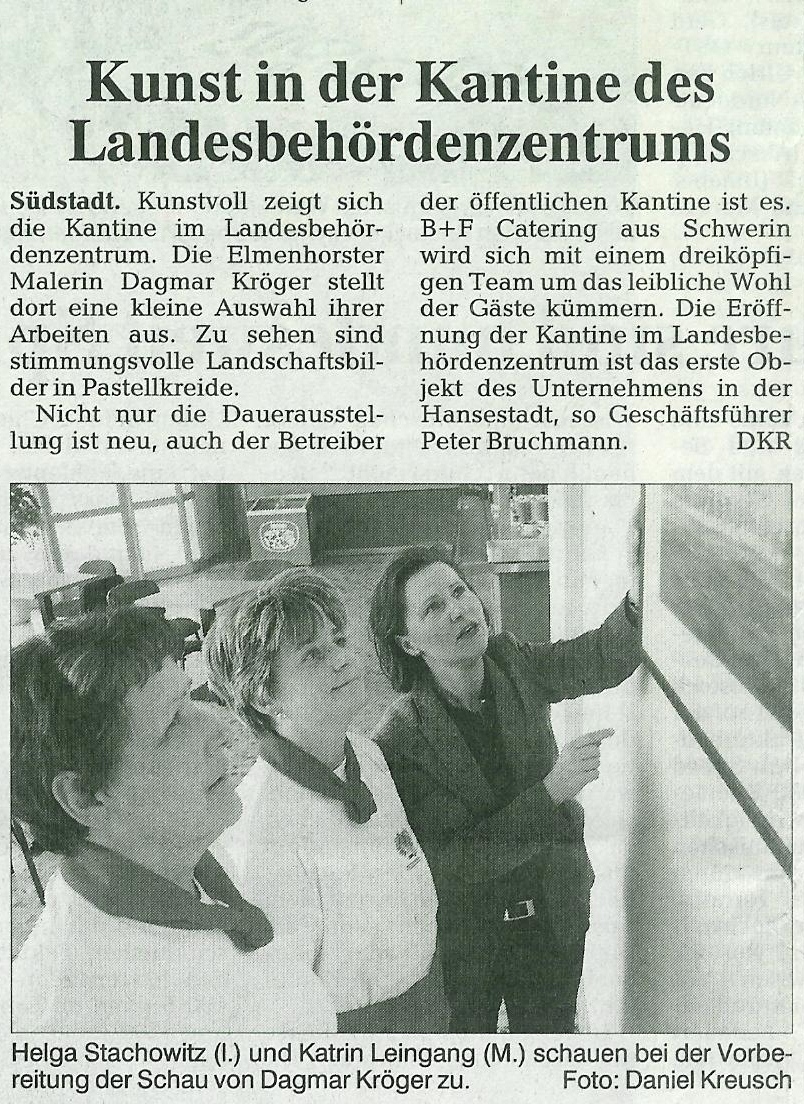 Dauerausstellung Kantine Landesbehördenzentrum HRO