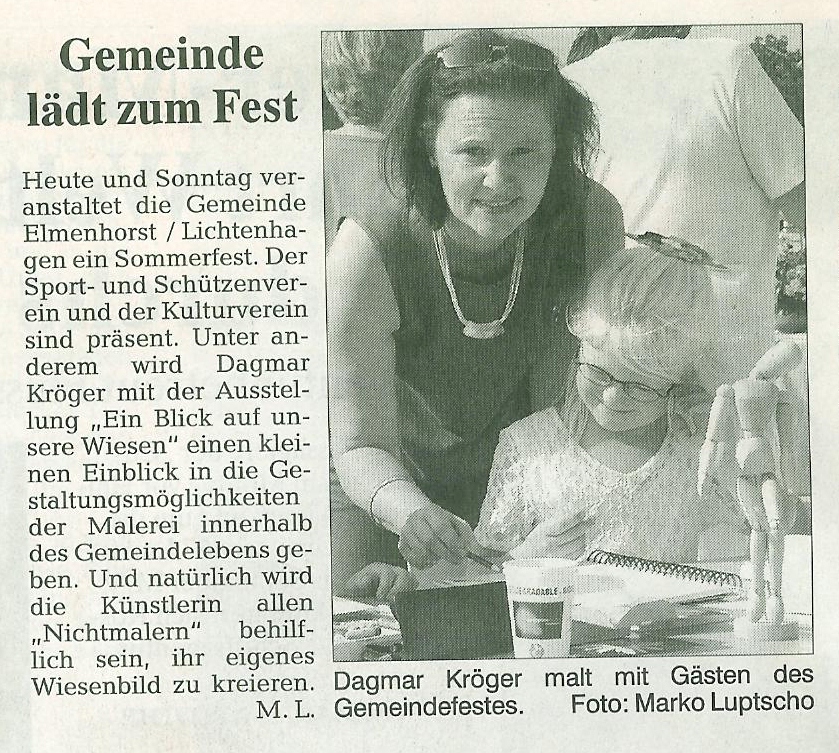 Malanleitung Sommerfest
