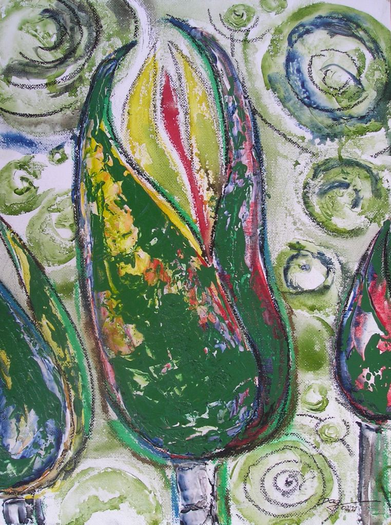 Tulpe bunt