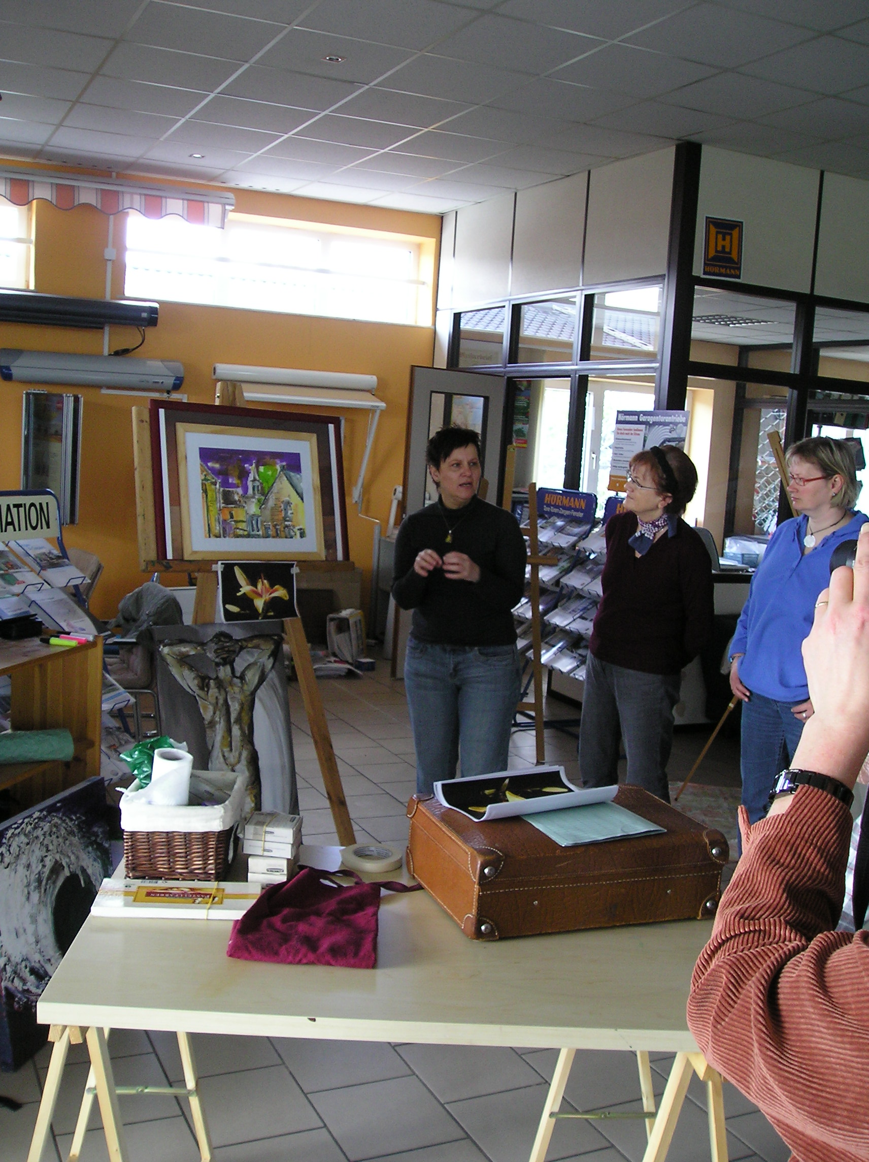 Malanleitung Workshop Aquarell Dorf