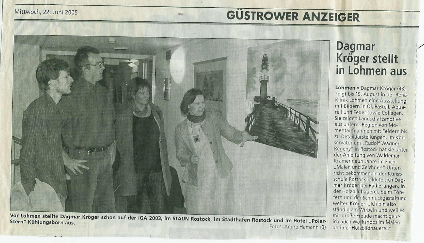 Bilderläuterung Molenfeuer in Warnemünde