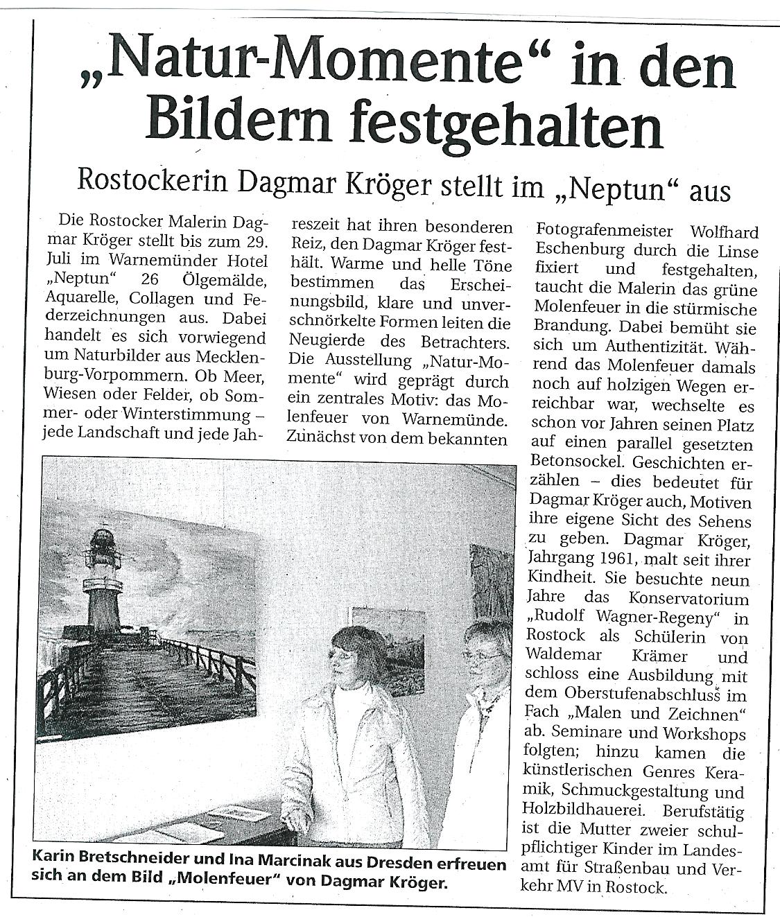 Ausstellung Neptunhotel