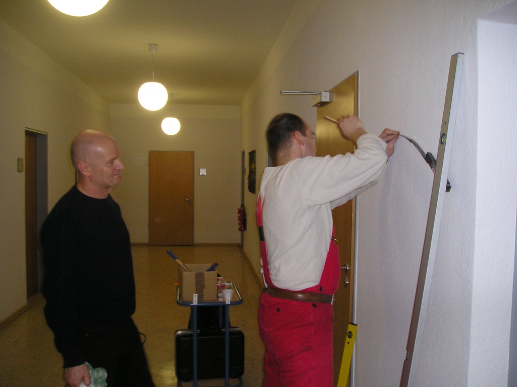 Aufbau Ausstellung BBL M-V