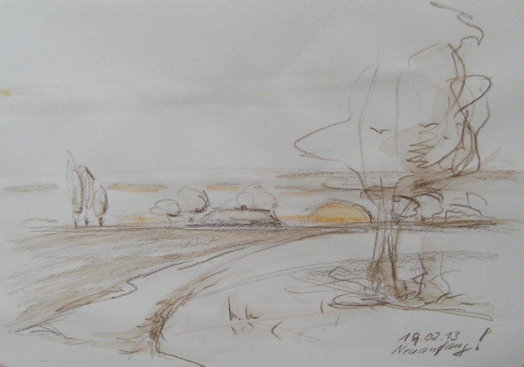 Landschaftsskizze