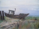 Alter Kutter am Strand