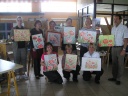Workshopbilder Aquarell Mohnblumen 2008