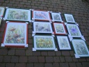 Blumen rechts