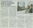 Bildgespräch zum Molenfeuer Warnemünde