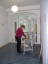 Aufbau Ausstellung BBL M-V
