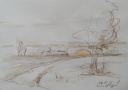 Landschaftsskizze