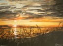 Sonnenuntergang an der Ostsee