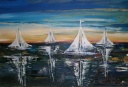 Segelboote auf der Ostsee