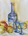 Obst mit Obstlikör