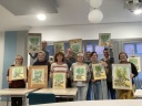 Gruppenbild 3. Malworkshop Schwaan