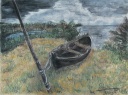 Boot auf dem Trockenen